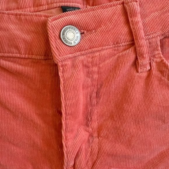 Wild Fable Salmon Pink corduroy, low rise, flare jeans - Picture 3 of 4